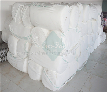 China Bulk white bath towels factory Bulk Wholesale Custom Microfiber Towel Cloth Manufacturer